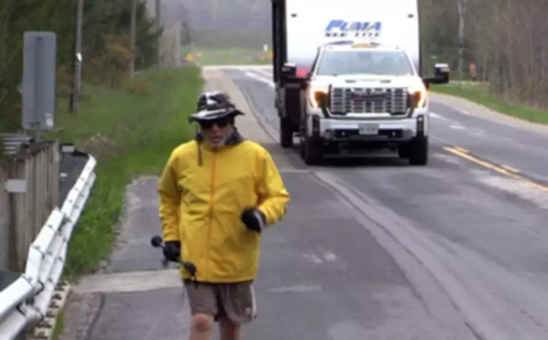 Stratford Man's 251-km 'Epic Run for Cancer' Nears Halfway Point
