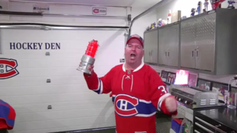 Superfan Turns Garage Into Montreal Canadiens Shrine Ahead of Playoffs
