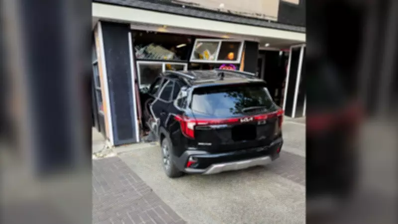 SUV crashes into Nanaimo sushi restaurant, RCMP investigating