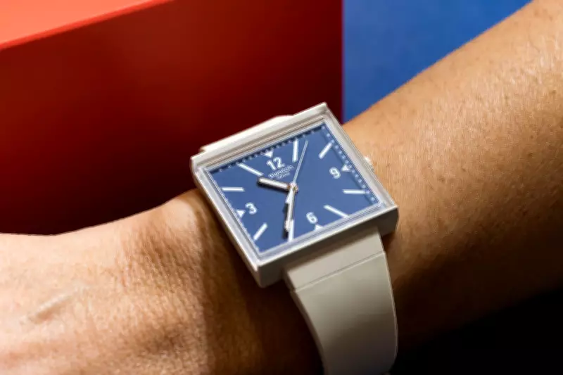 Swatch Trolls Trump Tariffs with Watch Flipping 3 and 9 Numbers