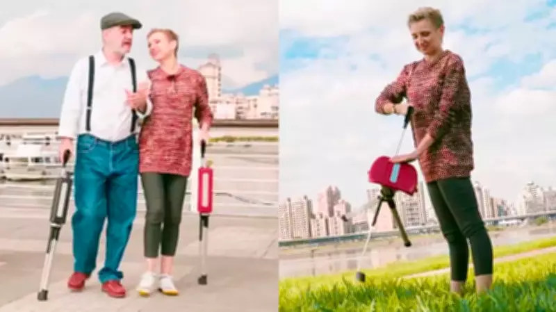 Ta-Da Chair: Walking Stick That Turns Into a Seat, Now Under $100