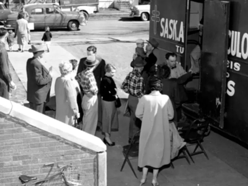 TB Van Tested Saskatoon Residents in Mass 1956 Survey