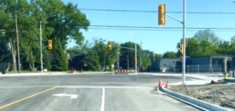 Tecumseh Intersection Reopens After Six Weeks of Construction