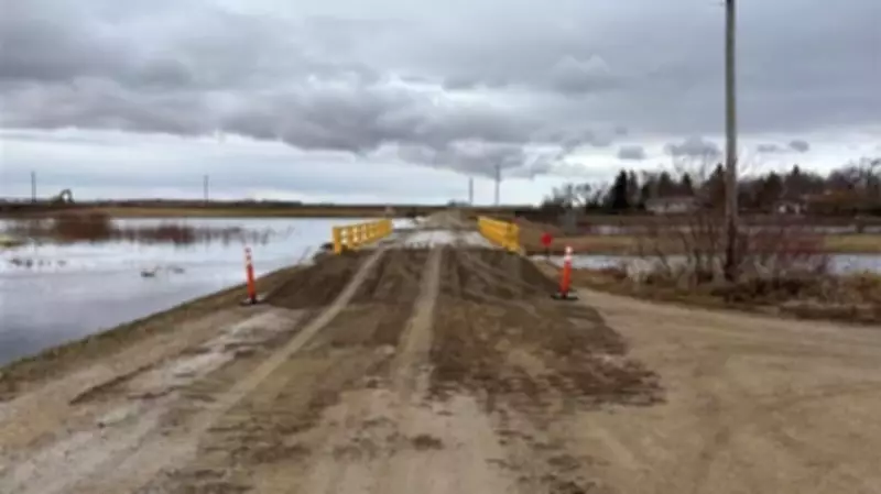 Temporary Bridge Restores Road Access to Isolated Saskatchewan Community