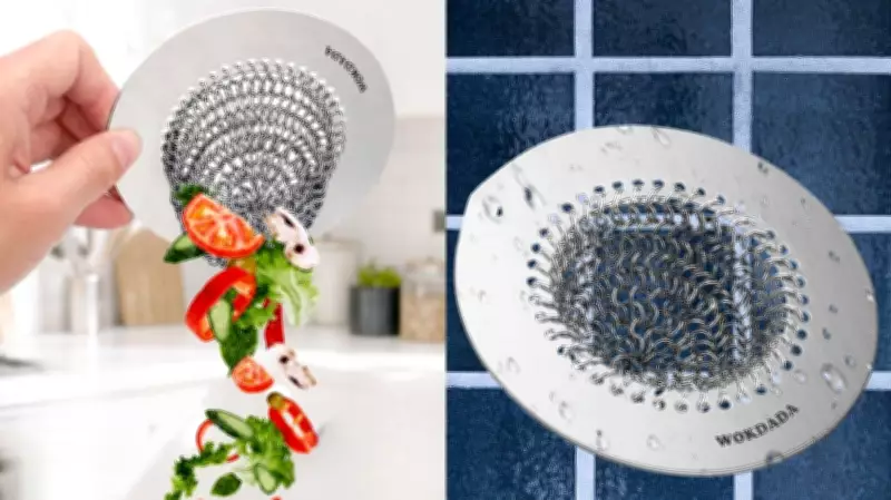 This $13 Chainmail Sink Strainer Prevents Clogs and Saves Plumbing Bills
