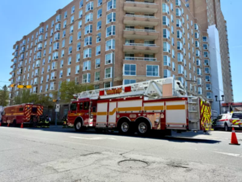 Thorncliffe Park Fire Fully Extinguished, Work Remains Halted