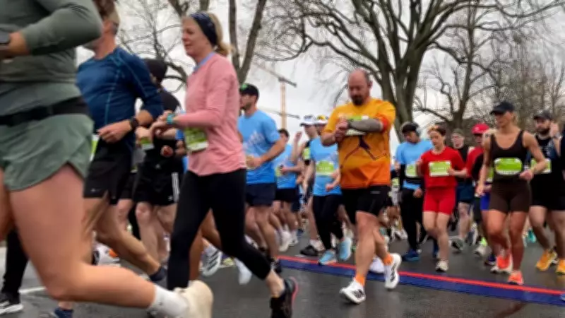 Thousands Run in Blue Nose Marathon Through Halifax Streets