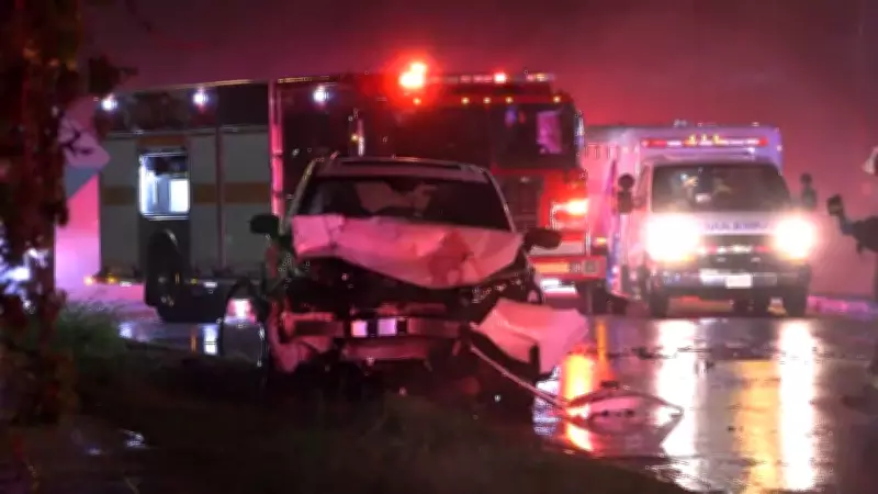 Three Hospitalized After Two-Vehicle Crash in Scarborough