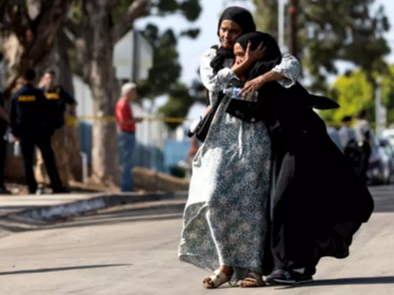 Three killed in San Diego mosque shooting, two attackers dead