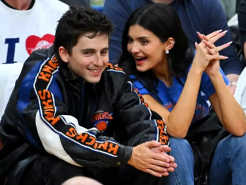 Timothée Chalamet and Kylie Jenner's Courtside Date as Knicks Sweep Cavs