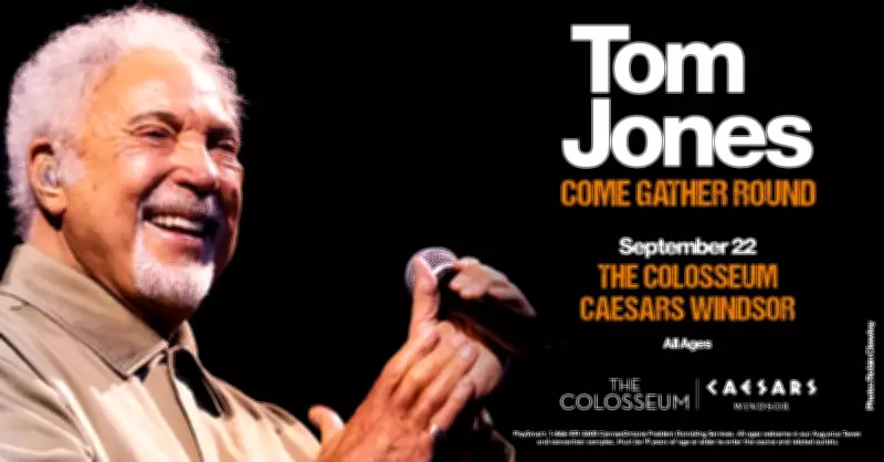 Tom Jones Returning to Caesars Windsor for September 2026 Concert