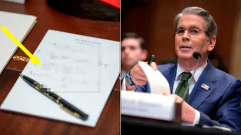 Treasury Secretary Bessent's 'Operation Economic Fury' Notes Mocked