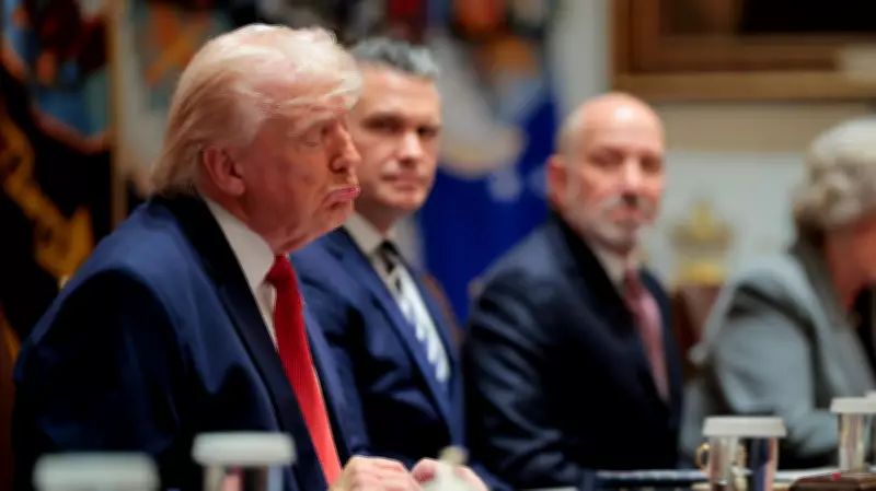 Trump Cabinet Meetings Feature Unprecedented Flattery, NYT Analysis Shows