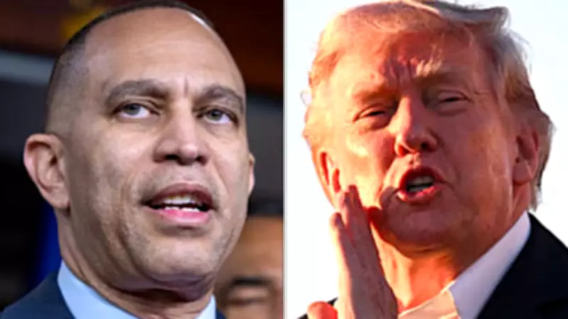 Trump Calls for Impeachment of Jeffries, Unaware of Constitutional Rules