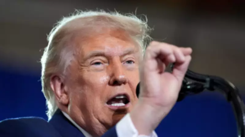Trump Posts AI Video of Colbert in Trash Can After Final Show