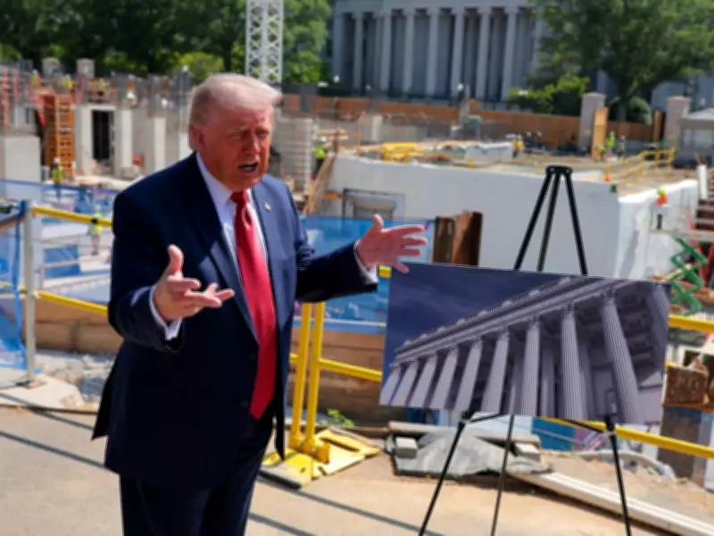 Trump Reveals Massive Secret Military Complex Under White House Ballroom