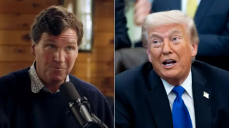 Tucker Carlson Compares Trump to Smoking Hash in NYT Interview