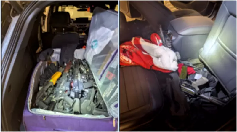 Two Canadians charged in attempt to smuggle nearly 90 firearms into Canada