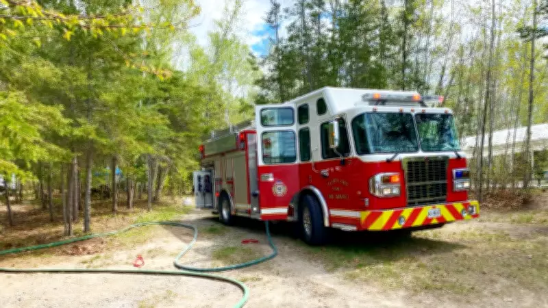 Two Trailers Destroyed by Fire in Elliot Lake, Fire Department Says