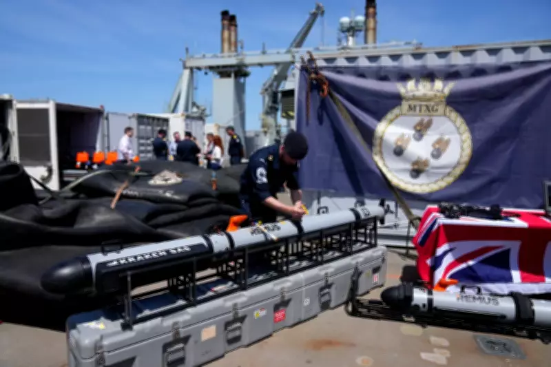 UK Navy Prepares to Clear Mines in Strait of Hormuz Amid Peace Deal Wait