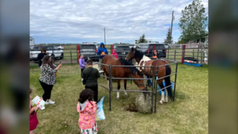 Unique Calgary Fundraiser: Children Read to Horses to Boost Literacy