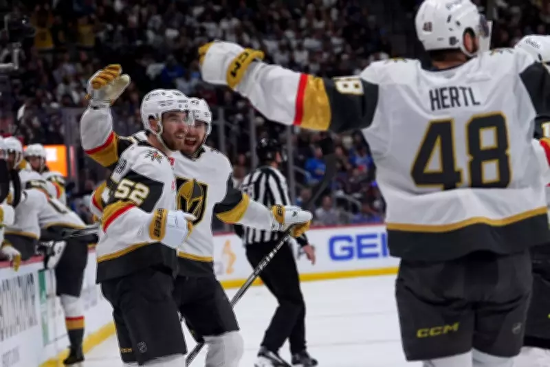 Unlikely hero lifts Golden Knights to Game 1 win over Avalanche