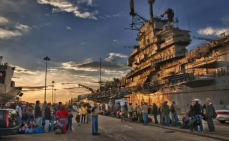 USS Hornet Warship Transforms into Furries Convention for Galactic Camp
