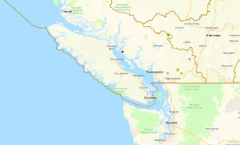 Vancouver Island Wildfire-Free for First Time in Weeks Ahead of Hot Weekend