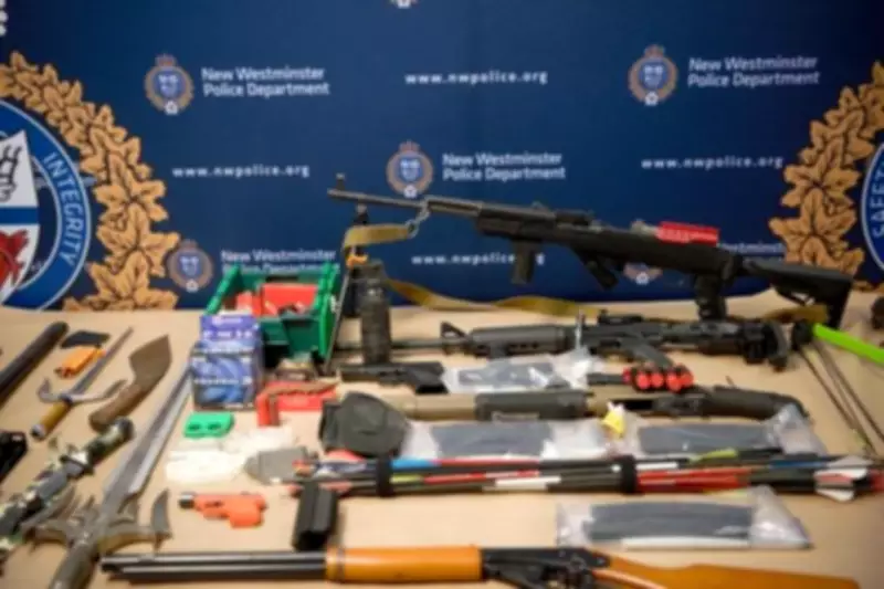 Weapons Seized from Man Charged with Sexual Exploitation in New Westminster