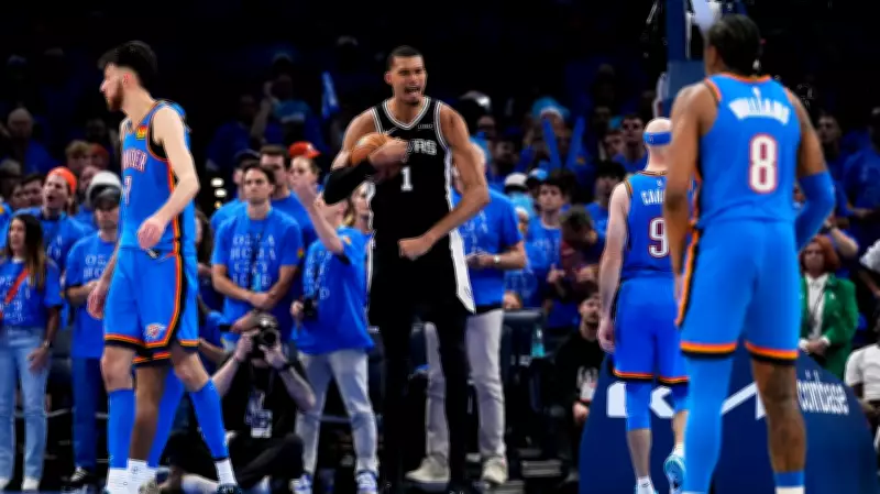 Wembanyama's 41-24 double-double leads Spurs past Thunder in 2OT