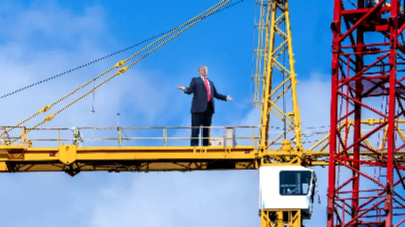 White House Ballroom Hole Symbolizes Trump's Unfinished Second Term Ambitions