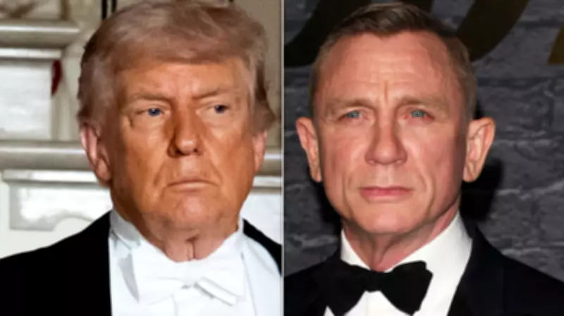 White House Mock Poster of Trump as James Bond Draws Widespread Mockery