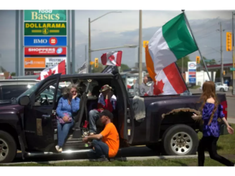 Windsor Freedom Convoy Protests Immigration Policies and Floor-Crossing MPs