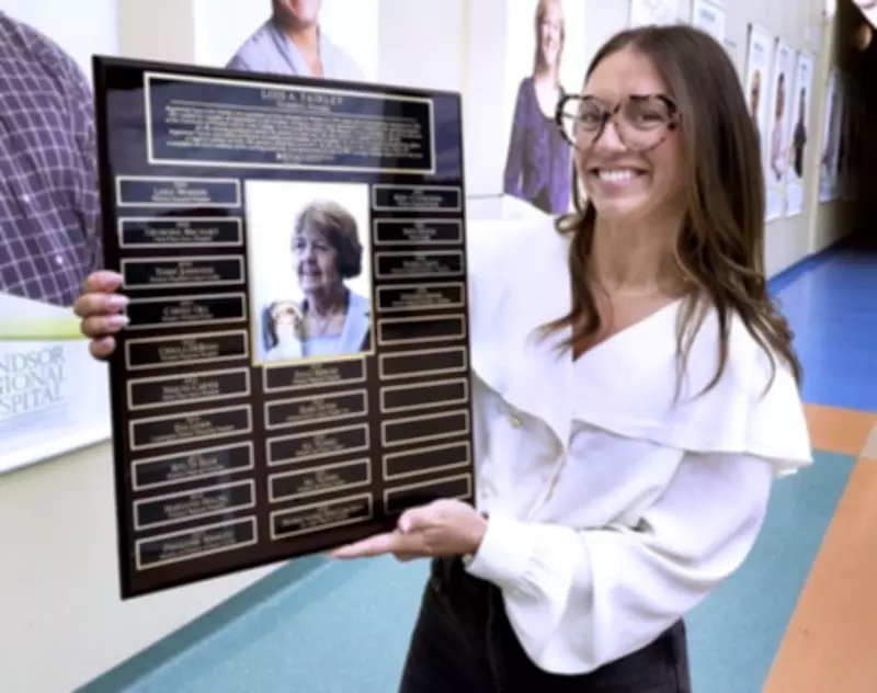 Windsor nurse honored with Lois Fairley Nursing Award for exceptional patient care