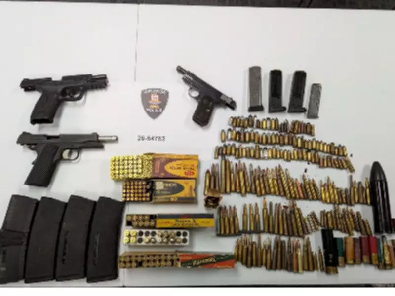 Windsor Police Seize Firearms and Biker Gang Gear in Tecumseh Raid