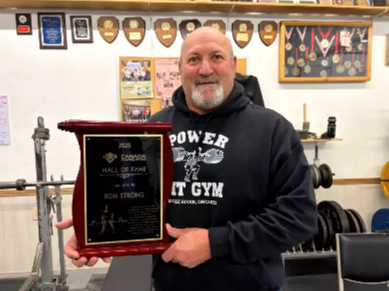 Windsor's Ron Strong Inducted into Canada Powerlifting Hall of Fame