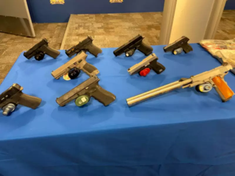 Winnipeg Man Faces 77 Charges After 21 Handguns Seized from Apartment