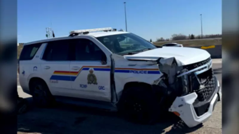 Woman Charged After Stolen Truck Hits Officer and School Bus