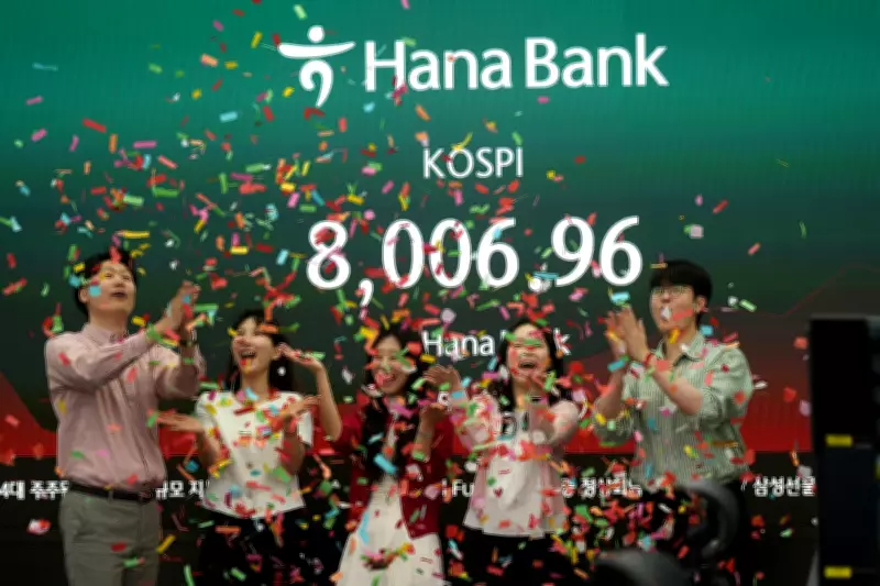 World shares lower after South Korea's Kospi hits record highs