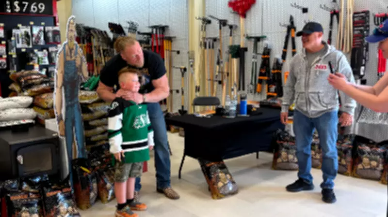 WWE Star Brock Lesnar Makes Rare Public Appearance Near Regina