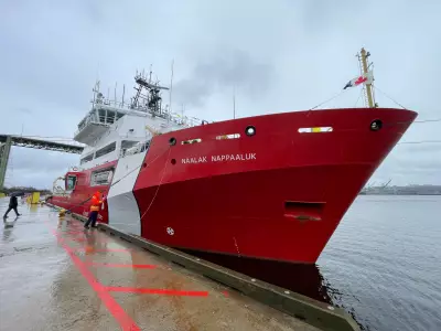 Canada's Newest and Largest Coast Guard Science Vessel Arrives in Halifax
