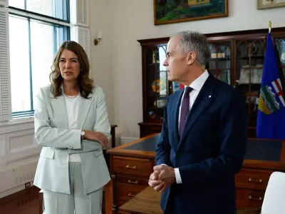 Danielle Smith claims win after high-stakes sit-down with PM Mark Carney