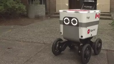Delivery Robots to Hit Vancouver Sidewalks After Pilot Project Approval