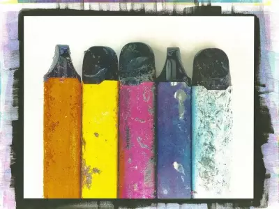 Discarded Vapes and Cigarette Butts Transformed into Art in Vancouver Exhibit