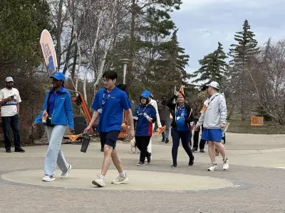 Hundreds in Saskatoon walk to support kids' mental health, raise $4M
