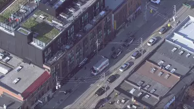Pedestrian Struck by Vehicle Closes Queen Street East in Toronto