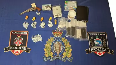 P.E.I. RCMP Seizes Cocaine, Replica Revolver in Drug Investigation