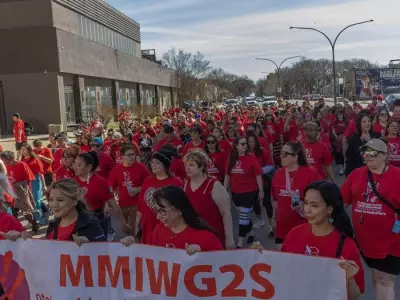 Regina Walk Honours Missing and Murdered Indigenous Women and Girls