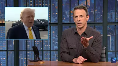 Seth Meyers Mocks Trump's 'Friendly Blockade' Claim on Iran