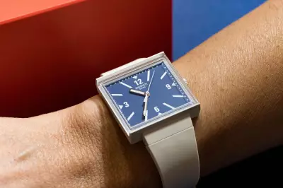 Swatch Trolls Trump Tariffs with Watch Flipping 3 and 9 Numbers